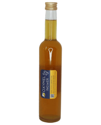 Oxymel Ingwer, Sauerhonig mit einem Schuß Ingwersaft, 350 ml. für Ihr Wohlbefinden.