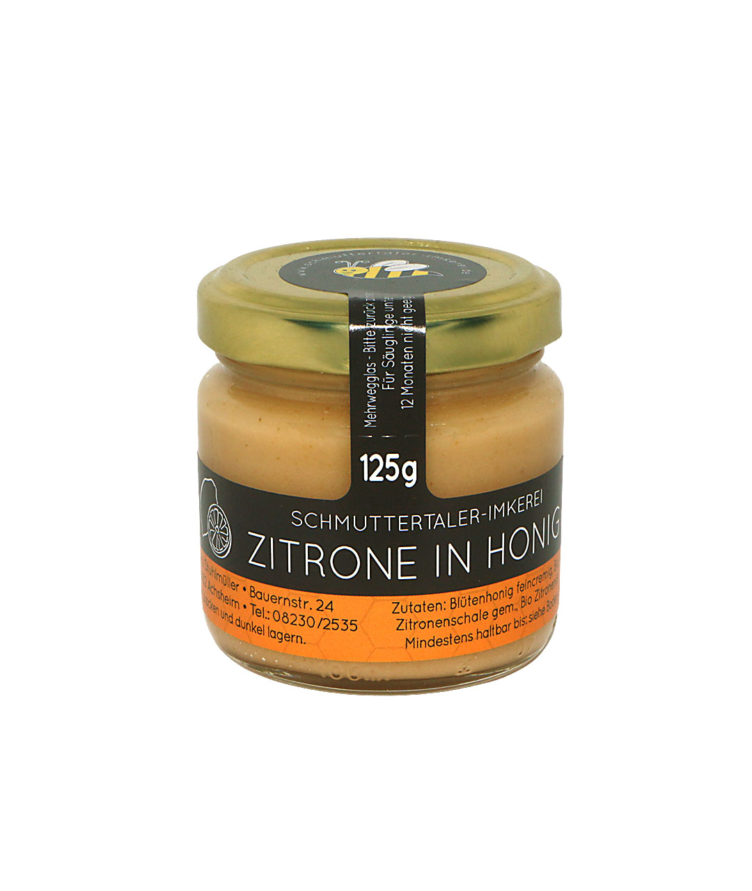 Zitrone in Honig 125 gr.