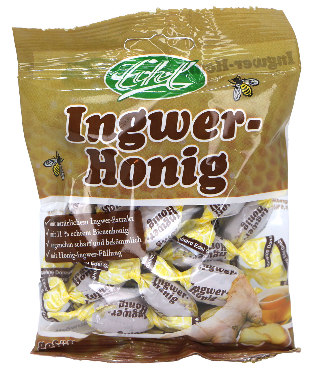 Ingwer Honig Bonbons 90 gr.